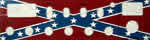 CB Radio face plate rebel flag